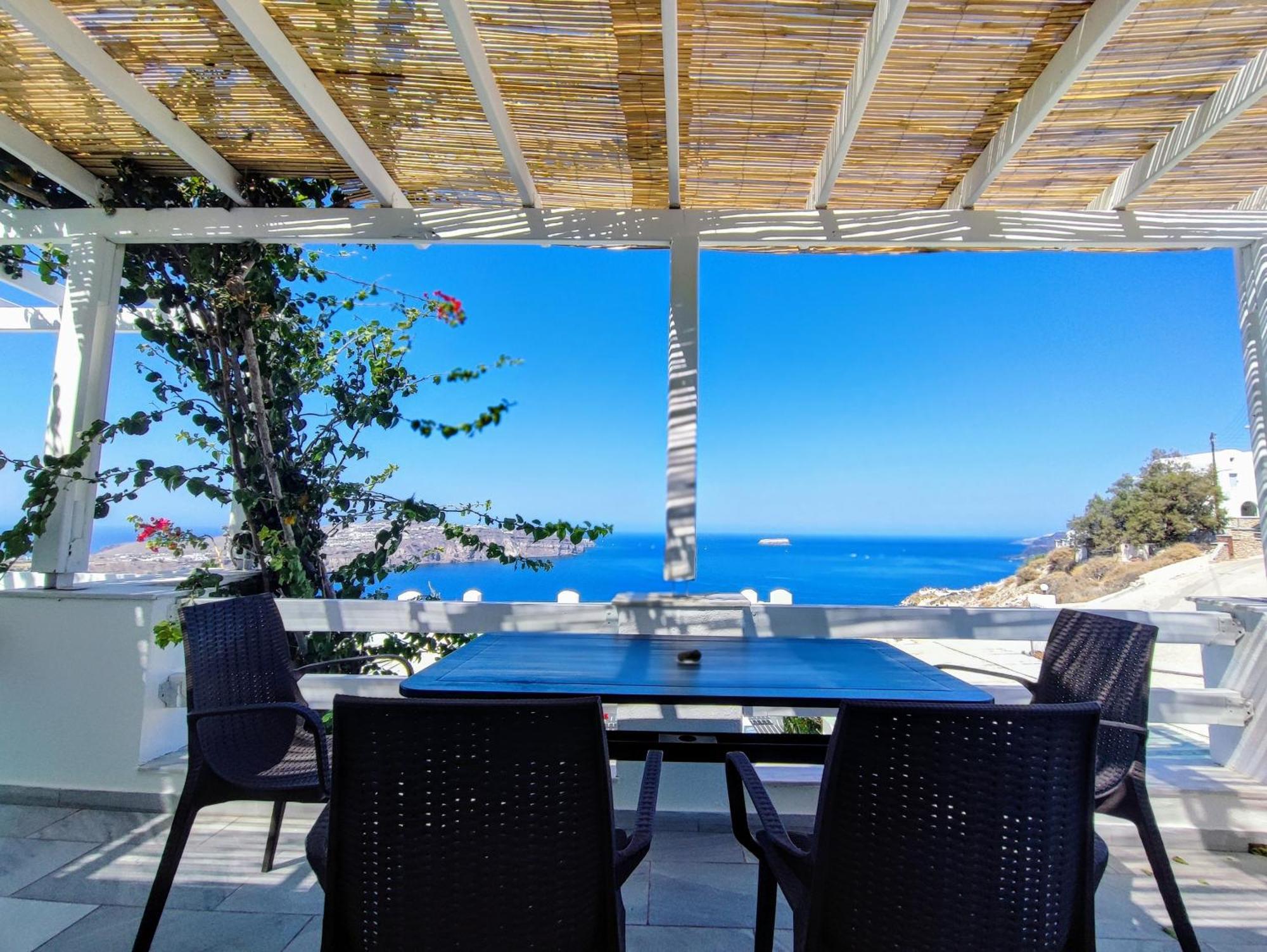 Ferienwohnung The Cliff Reflections - Adults Only Megalochori  Exterior foto